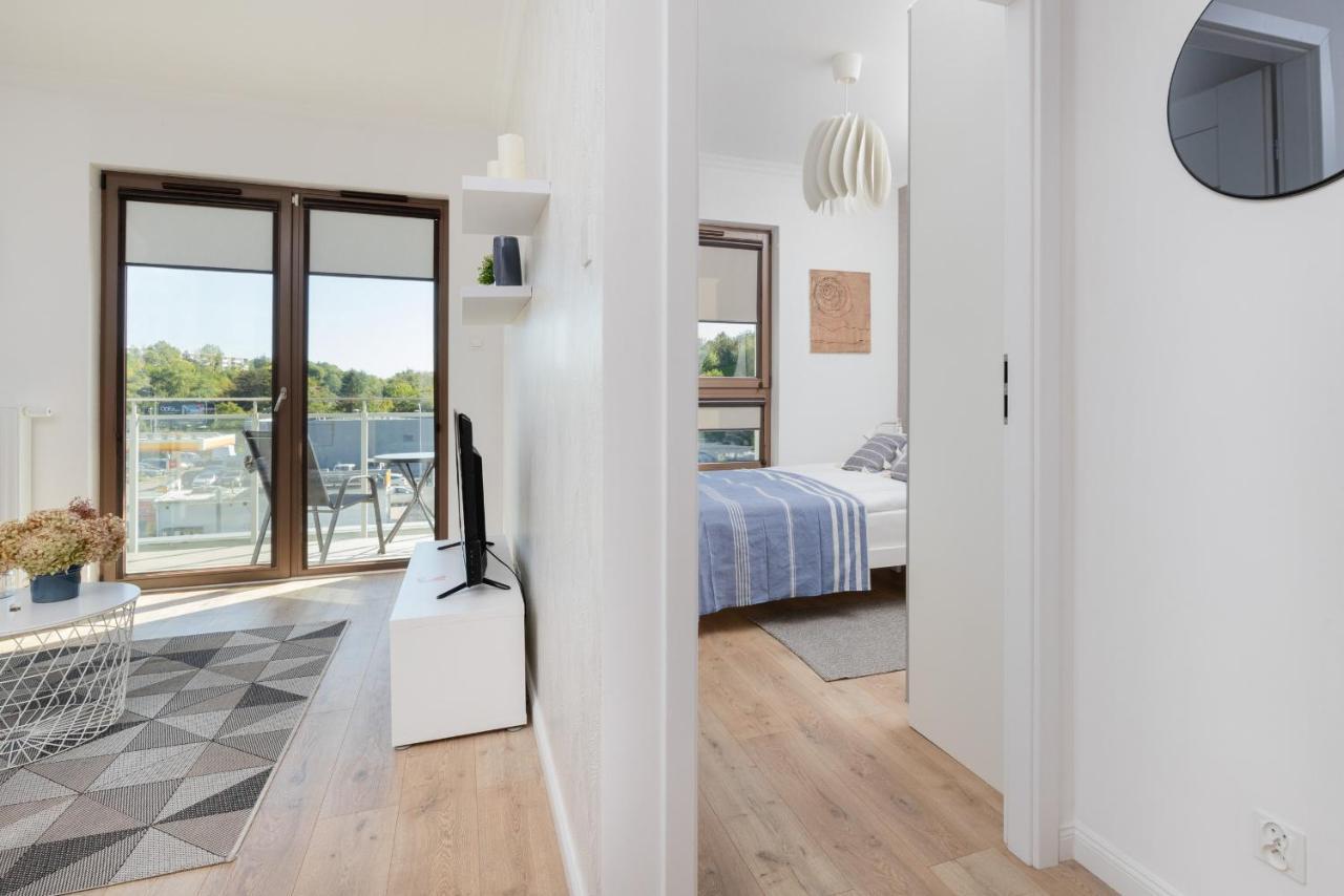 Modern Apartment With Balcony By Noclegi Renters Gdaňsk Exteriér fotografie